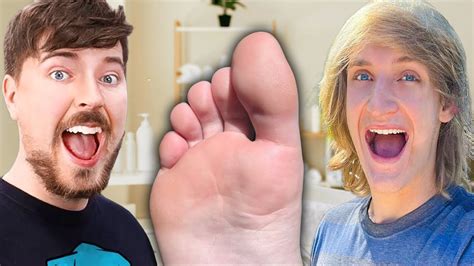 mr beast feet